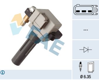 Котушка запалювання FAE 80456