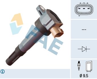 Ignition Coil FAE 80483