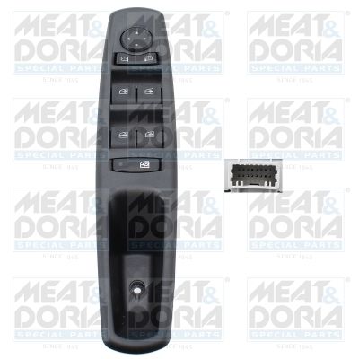Interruptor, regulador de janela MEAT & DORIA 26438
