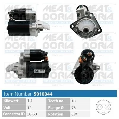 Starteris MEAT & DORIA 5010044