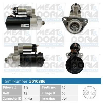 Starteris MEAT & DORIA 5010386