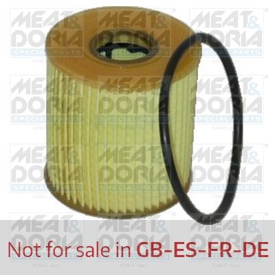 Oil Filter MEAT & DORIA 14084