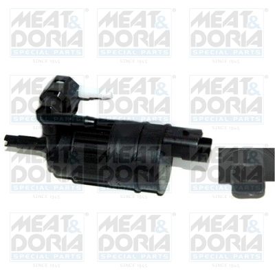 Washer Fluid Pump, window cleaning MEAT & DORIA 20116