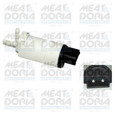 Washer Fluid Pump, window cleaning MEAT & DORIA 20132