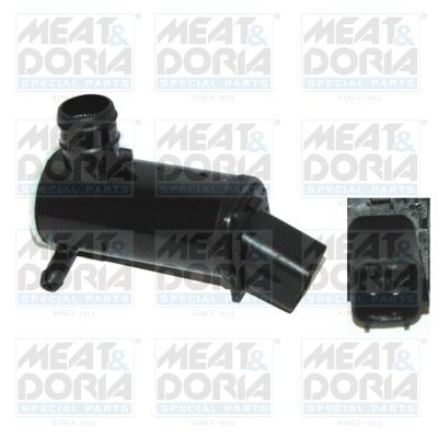 Washer Fluid Pump, window cleaning MEAT & DORIA 20137