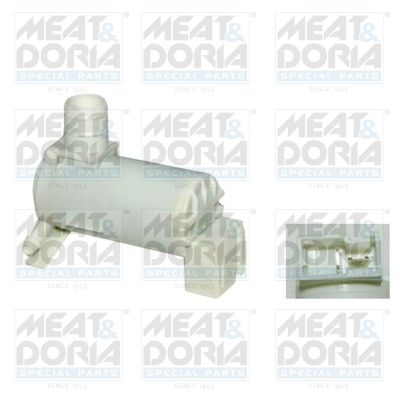 Washer Fluid Pump, window cleaning MEAT & DORIA 20152