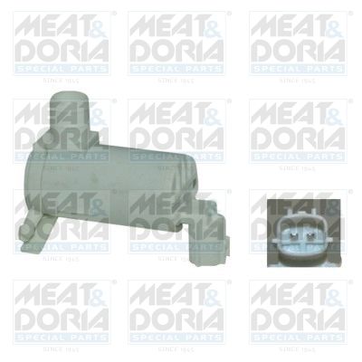 Washer Fluid Pump, window cleaning MEAT & DORIA 20153