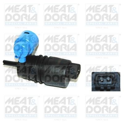 Washer Fluid Pump, window cleaning MEAT & DORIA 20172