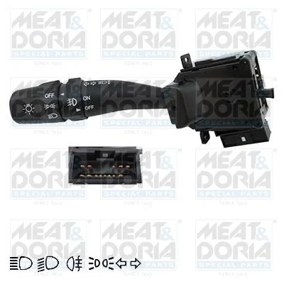 Vairo kolonėlės jungiklis MEAT & DORIA 231269