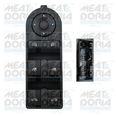 Switch, window regulator MEAT & DORIA 26086