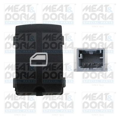 Switch, window regulator MEAT & DORIA 26151