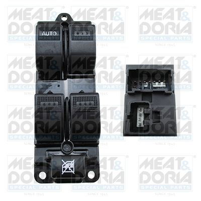 Switch, window regulator MEAT & DORIA 26448