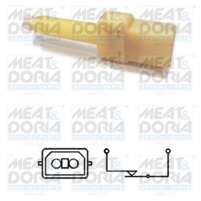 Stop Light Switch MEAT & DORIA 35014