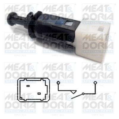 Stop Light Switch MEAT & DORIA 35034