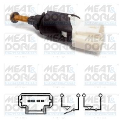 Stop Light Switch MEAT & DORIA 35061