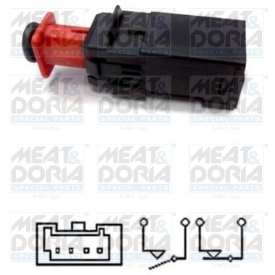 Stop Light Switch MEAT & DORIA 35067