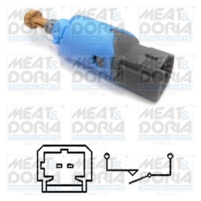 Stop Light Switch MEAT & DORIA 35082