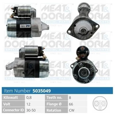 Starteris MEAT & DORIA 5035049