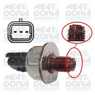 Sensor, fuel pressure MEAT & DORIA 9224