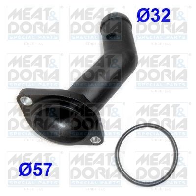 Coolant Flange MEAT & DORIA 93121