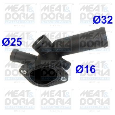 Coolant Flange MEAT & DORIA 93123