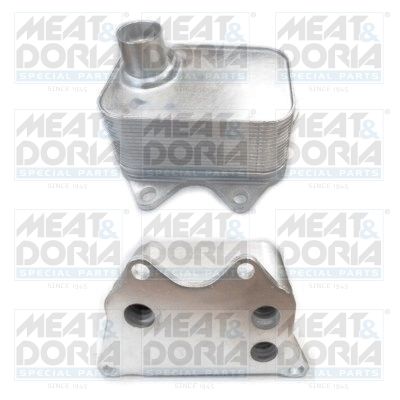 Oil Cooler, engine oil MEAT & DORIA 95009