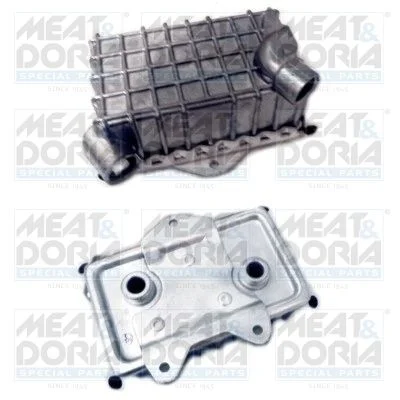 Oil Cooler, engine oil MEAT & DORIA 95022