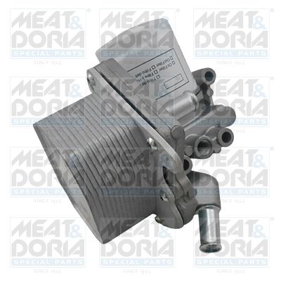 Oil Cooler, engine oil MEAT & DORIA 95095C