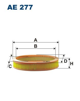 Oro filtras FILTRON AE 277