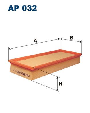 Повітряний фільтр FILTRON AP 032