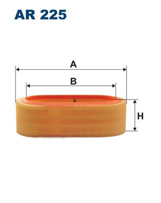 Oro filtras FILTRON AR 225