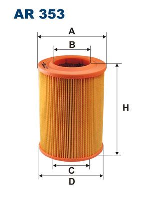 Повітряний фільтр FILTRON AR 353