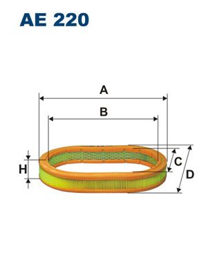 Air Filter FILTRON AE 220