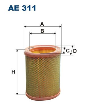 Oro filtras FILTRON AE 311