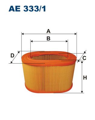 Oro filtras FILTRON AE 333/1