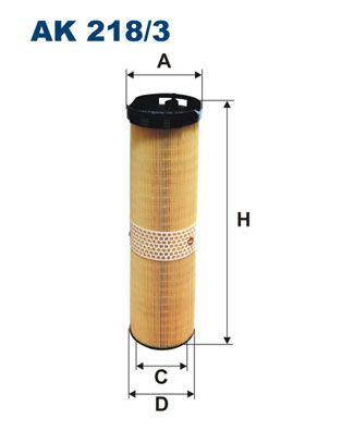 Повітряний фільтр FILTRON AK 218/3