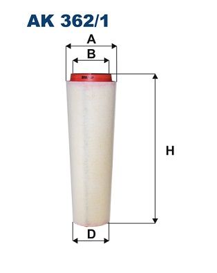 Air Filter FILTRON AK 362/1