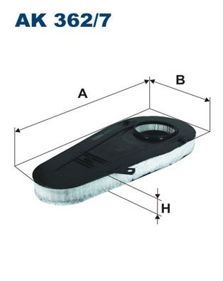 Oro filtras FILTRON AK 362/7