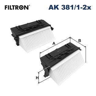 Oro filtras FILTRON AK381/1-2X