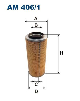 Oro filtras FILTRON AM 406/1