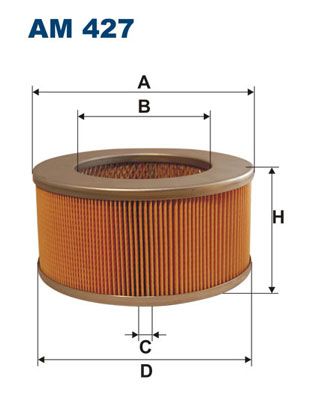 Oro filtras FILTRON AM 427