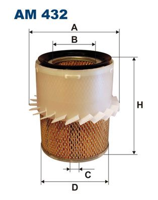 Oro filtras FILTRON AM 432