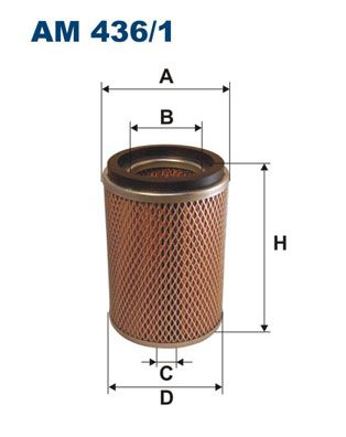 Oro filtras FILTRON AM 436/1