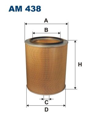 Oro filtras FILTRON AM 438