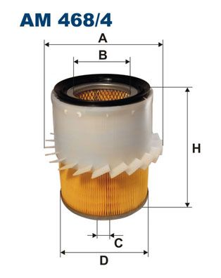 Повітряний фільтр FILTRON AM 468/4