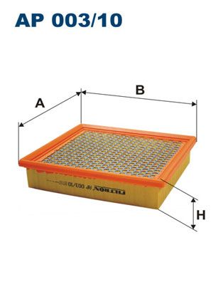 Повітряний фільтр FILTRON AP 003/10