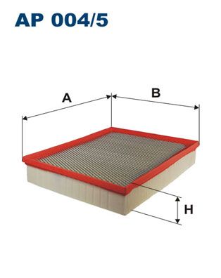 Повітряний фільтр FILTRON AP 004/5