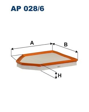 Air Filter FILTRON AP 028/6