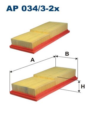 Oro filtras FILTRON AP 034/3-2X