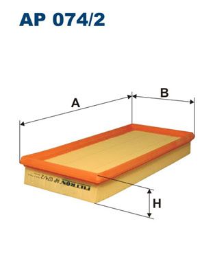 Повітряний фільтр FILTRON AP 074/2